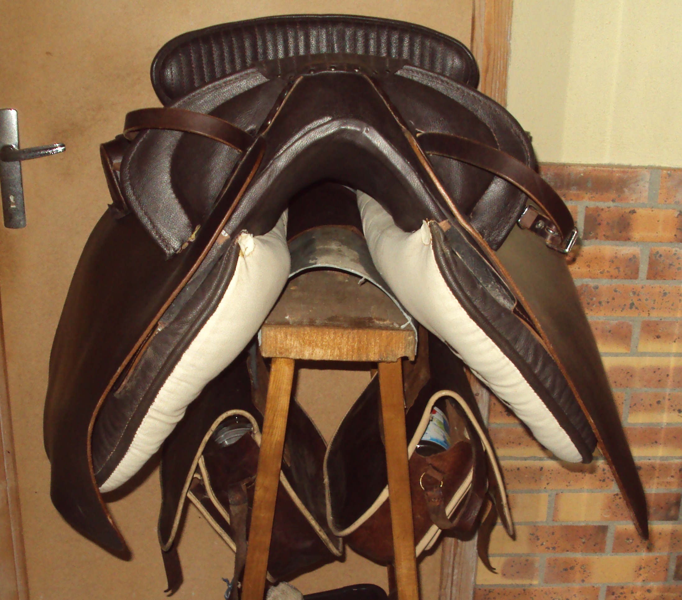 Ensemble De Selle De Cheval Western En Cuir - Taille 10 à 18, Pour Chevaux De Trait